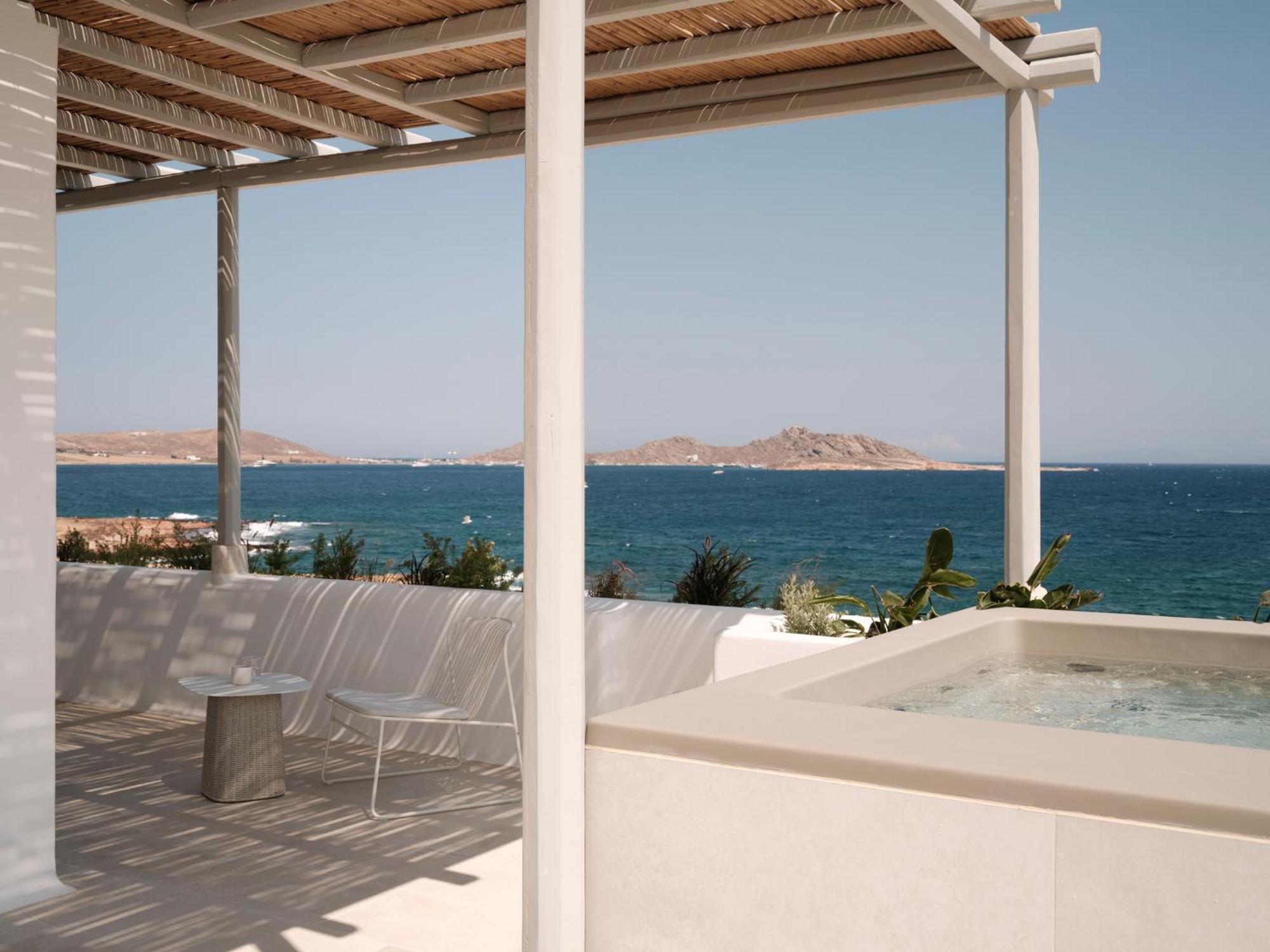Akria Seaside Suites Nausa Exteriér fotografie