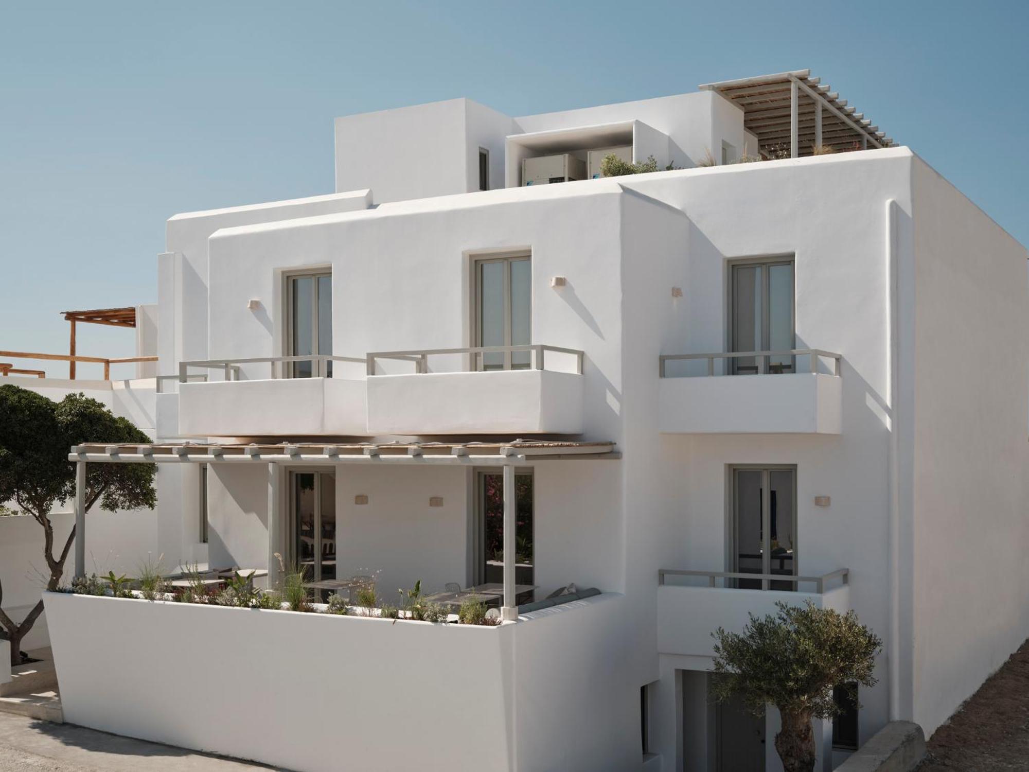 Akria Seaside Suites Nausa Exteriér fotografie